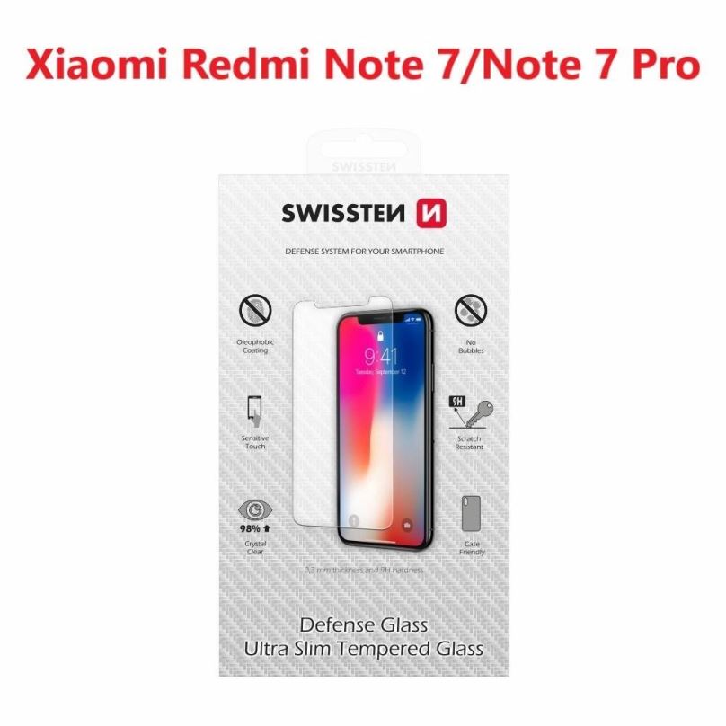 Ochranné sklo Swissten pro Xiaomi Redmi Note 7/Redmi Note 7 Pro