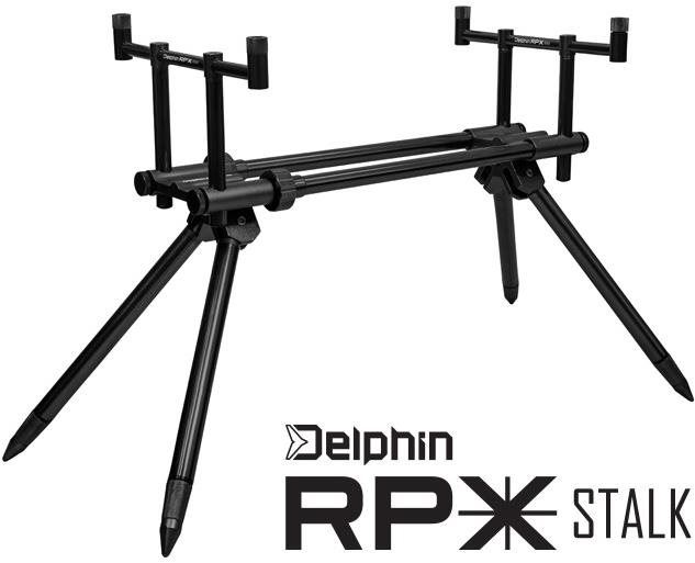 Delphin Stojan Rodpod RPX Stalk BlackWay 2 Rods
