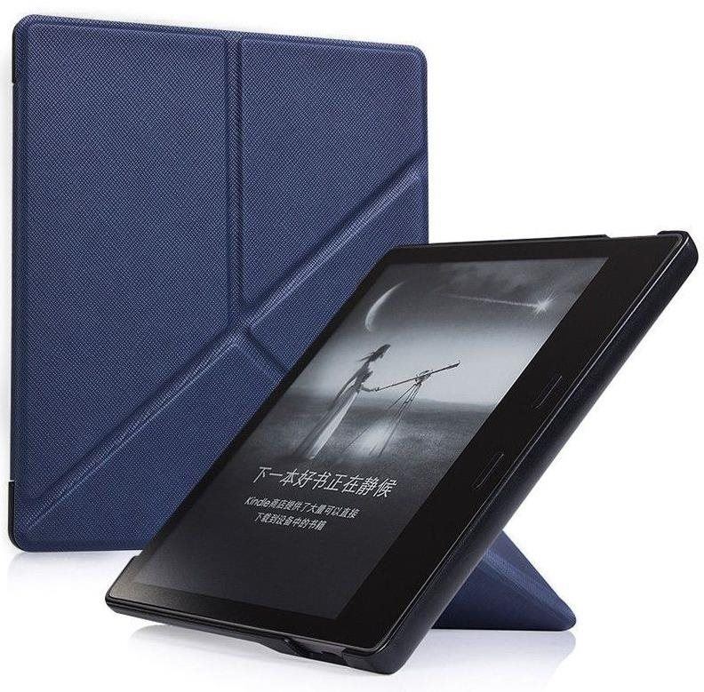 Pouzdro na čtečku knih Durable Lock Origami DLO-03 - Pouzdro na Amazon Kindle Oasis 2 / 3 - tmavě modré