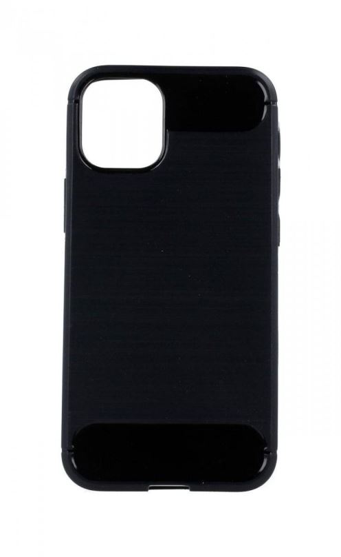 Kryt na mobil TopQ iPhone 12 silikon černý 51887