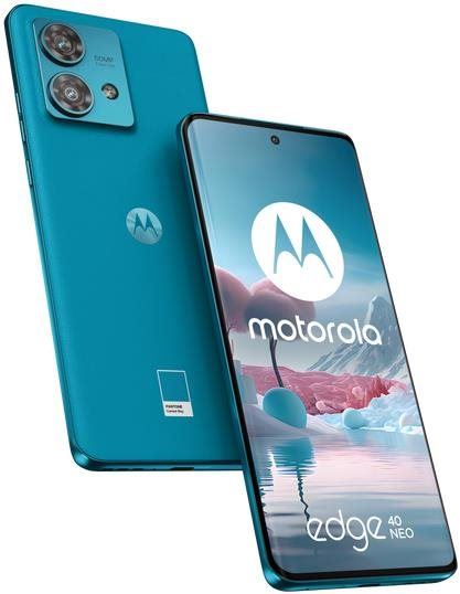 Mobilní telefon Motorola EDGE 40 Neo 12GB/256GB tyrkysová