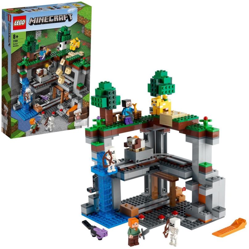 LEGO stavebnice LEGO® Minecraft™ 21169 První dobrodružství