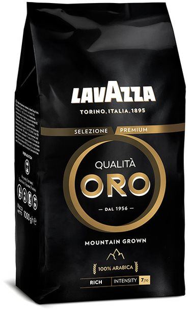 Káva Lavazza Qualita Oro Mountain G, zrnková káva, 1000g