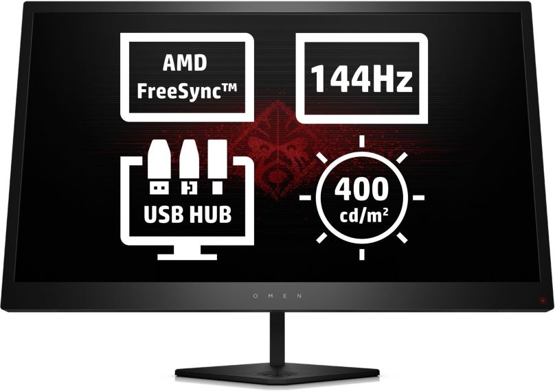 LCD monitor 25" HP OMEN