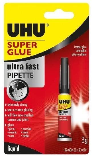 Lepidlo UHU Super Glue Pipette 3 g