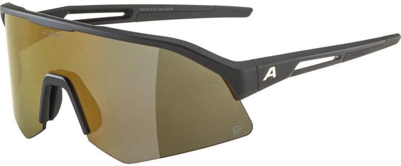 Cyklistické brýle Alpina Sonic HR Q black matt
