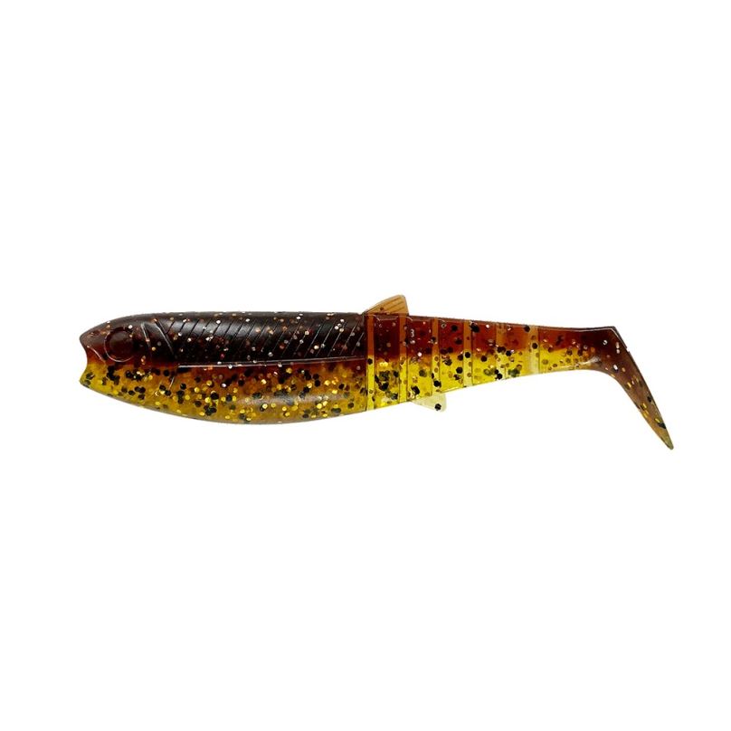 Savage Gear Gumová nástraha Cannibal Shad 12,5cm 20g Motoroil UV 4ks