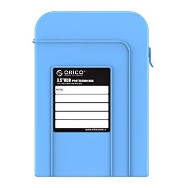 Pouzdro na pevný disk ORICO 3.5" HDD protection case blue