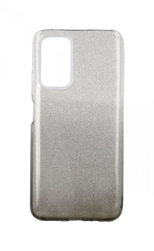 Kryt na mobil TopQ Kryt Xiaomi Redmi Note 11 Pro+ 5G glitter stříbrno-černý 72458