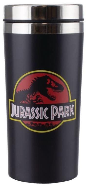 Cestovní hrnek Jurassic Park: Logo - cestovní hrnek s víčkem
