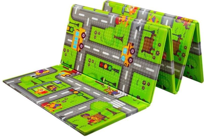 Hrací deka PLAYTO Multifunkční skládací hrací podložka Cesta