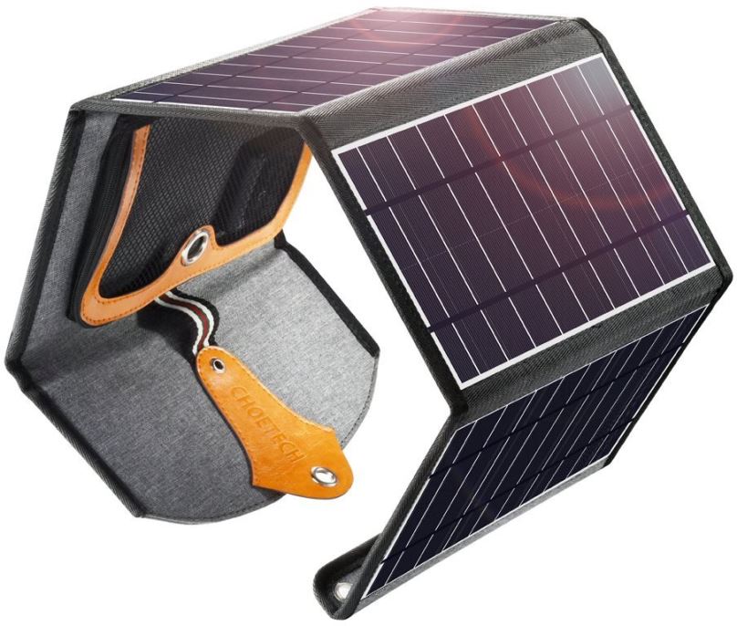 Solární panel ChoeTech Foldable Solar Charger 22W Black