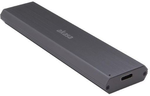 Rámeček na disk AKASA Hliníkový externí box pro M.2 PCIe NVMe SSD, USB 3.1 Gen2 / AK-ENU3M2-03