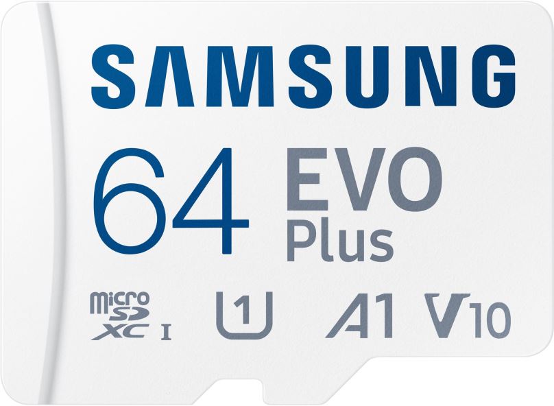 Paměťová karta Samsung MicroSDXC 64GB EVO Plus 2024 + SD adaptér