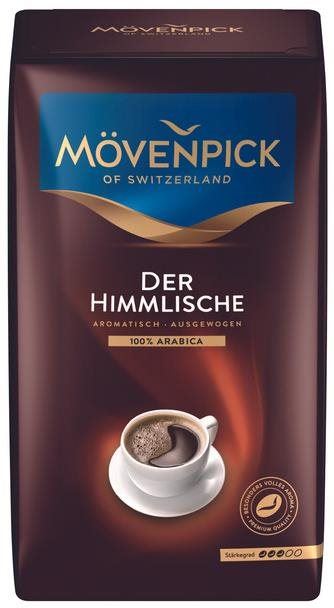 Káva MÖVENPICK of SWITZERLAND Der Himmlische 500g mletá vak.bal.
