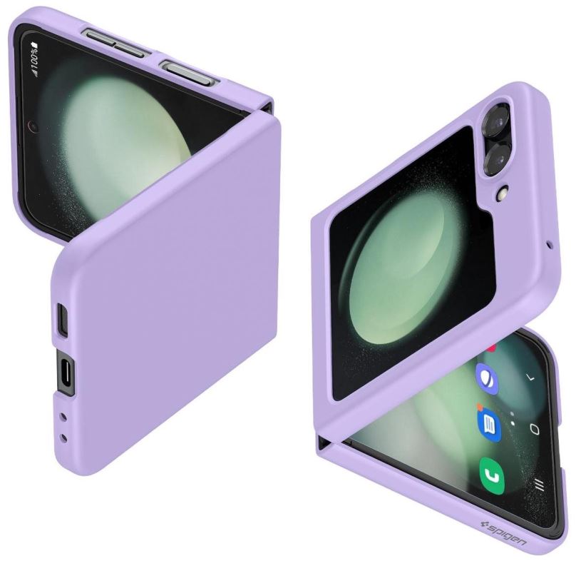 Kryt na mobil Spigen Air Skin Rose Purple Samsung Galaxy Z Flip5