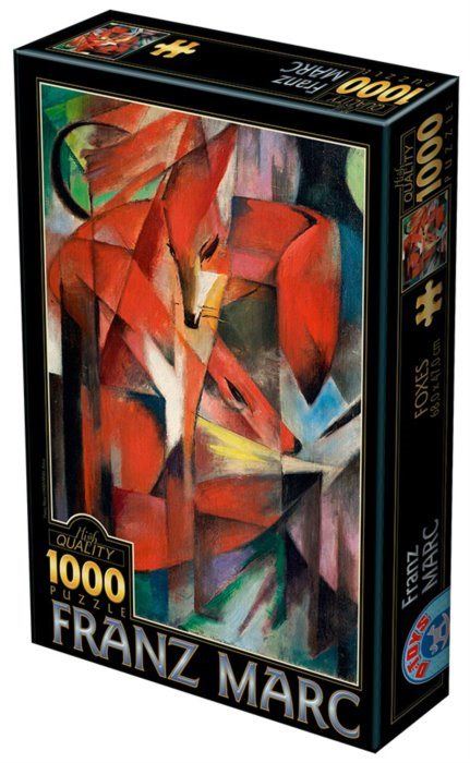 Puzzle D-TOYS Puzzle Lišky 1000 dílků