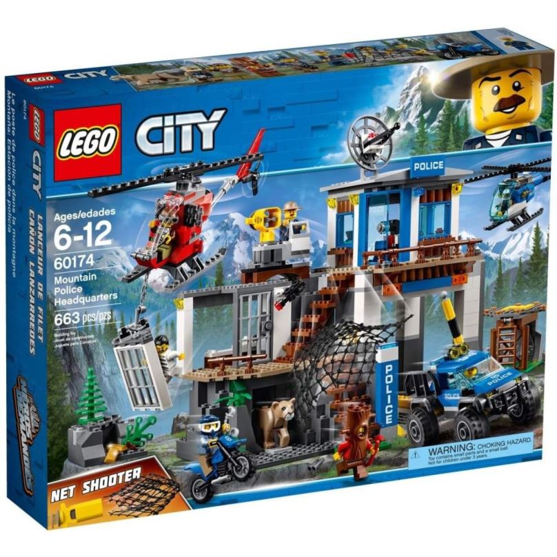 Stavebnice LEGO City 60174 Horská policejní stanice