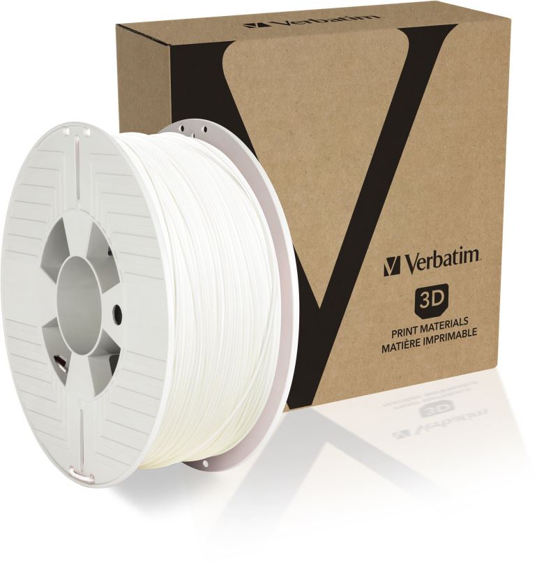 Filament Verbatim PLA 1.75mm 1kg bílá