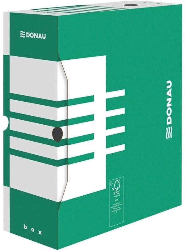 Archivační krabice DONAU 12 x 34 x 29.7 cm, zelená
