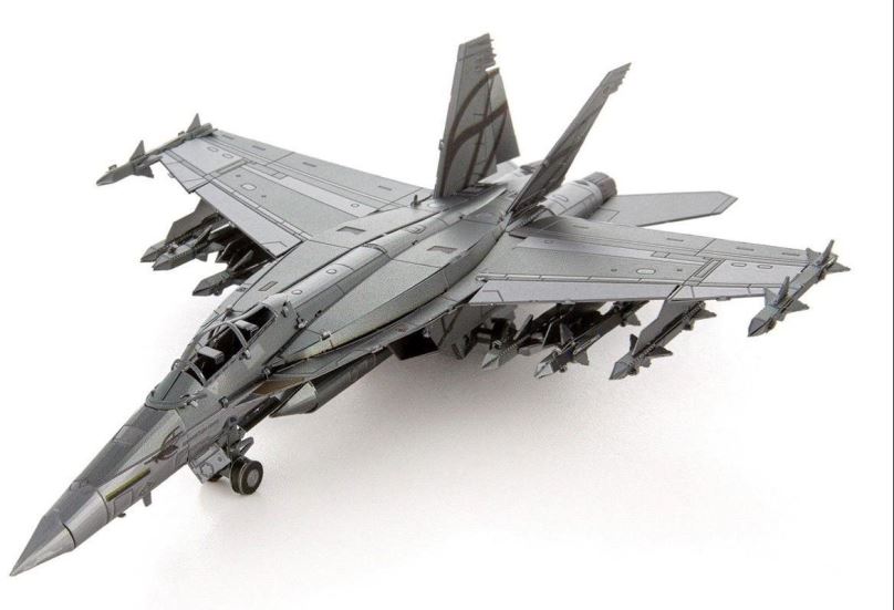 METAL EARTH 3D puzzle Stíhačka F,A-18 Super Hornet