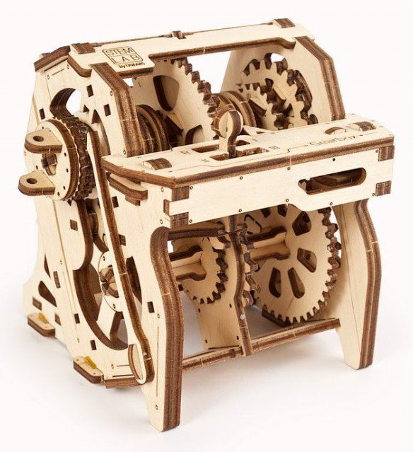 UGEARS 3D puzzle Převodovka 120 dílků