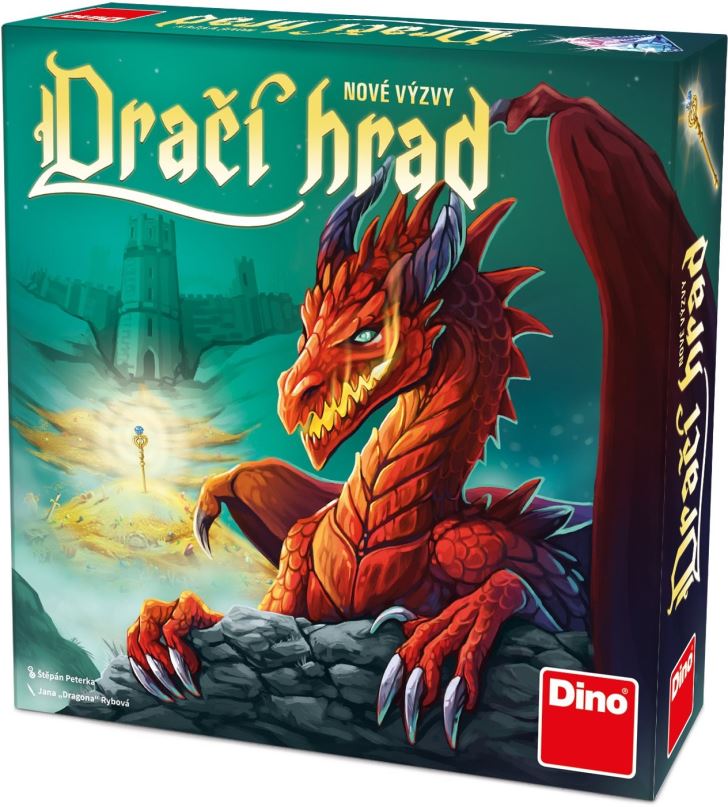 Desková hra Dino Dračí hrad nové výzvy rodinná hra