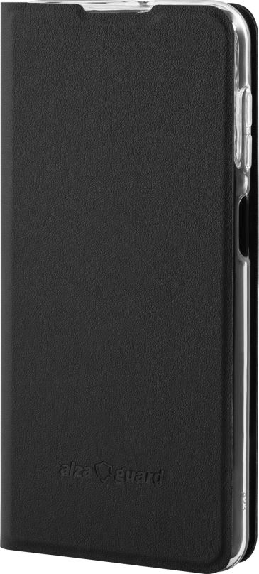Pouzdro na mobil AlzaGuard Premium Flip Case pro Samsung Galaxy A23 5G černé