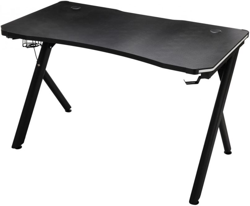 Herní stůl BHM GERMANY Amarillo 120 cm, černý