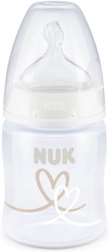 Kojenecká láhev NUK FC+ Lahev s kontrolou teploty 150 ml  bílá