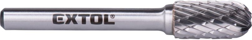 Fréza EXTOL INDUSTRIAL fréza karbidová, válcová s kulovým čelem, pr.10x20mm/stopka 6mm, 8703724