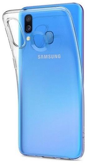 Kryt na mobil TopQ Samsung A40 silikon ultratenký průhledný 0,5 mm 41364