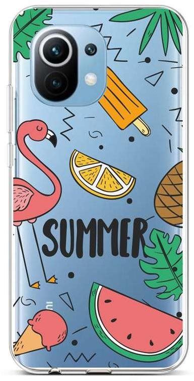 Kryt na mobil TopQ Kryt Xiaomi Mi 11 Lite silikon Summer 71577