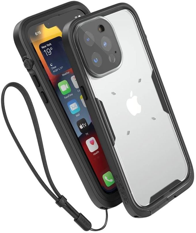 Pouzdro na mobil Catalyst Total Protection case Black iPhone 13 Pro Max