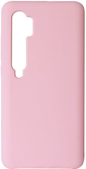 Kryt na mobil Hishell Premium Liquid Silicone pro Xiaomi Mi Note 10 / 10 Pro růžový