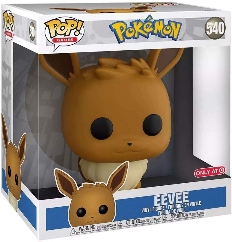 Funko POP Jumbo: Pokemon- Eevee(EMEA)