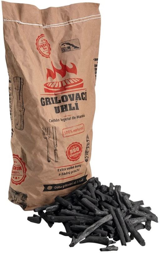 Grilovací uhlí Carbón Vegetal de Marabú grilovací uhlí 10 kg