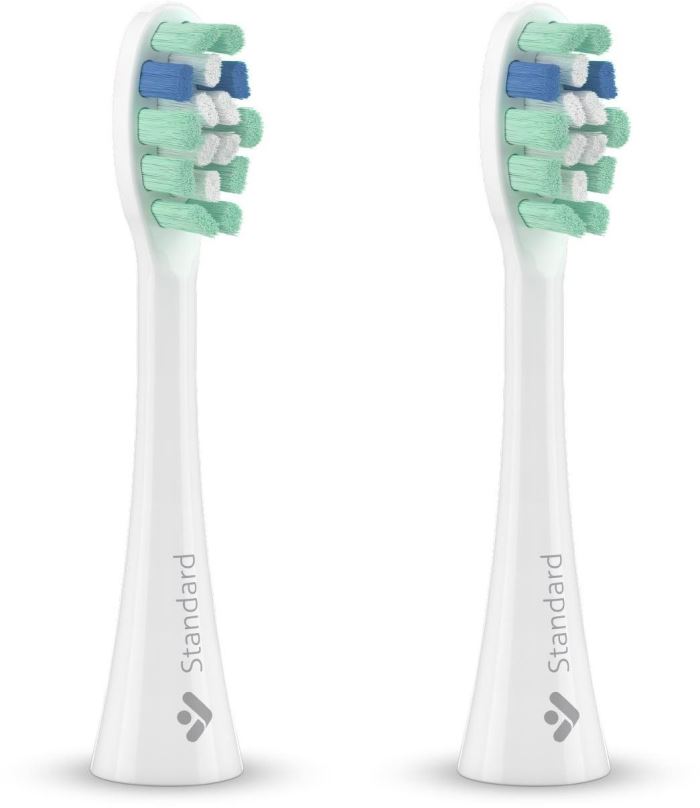 Náhradní hlavice k zubnímu kartáčku TrueLife SonicBrush Clean-series heads Standard white 2 pack