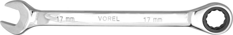 Očkoplochý klíč Vorel Klíč očkoplochý ráčnový 17 mm CrV
