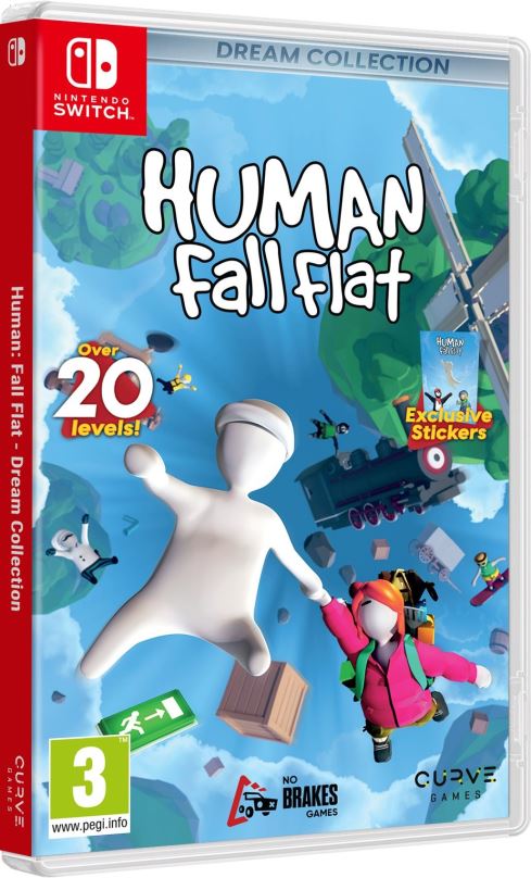 Hra na konzoli Human Fall Flat: Dream Collection - Nintendo Switch