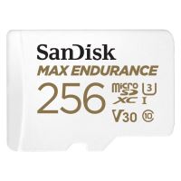 Paměťová karta SanDisk MicroSDXC 256GB Max Endurance + SD adaptér