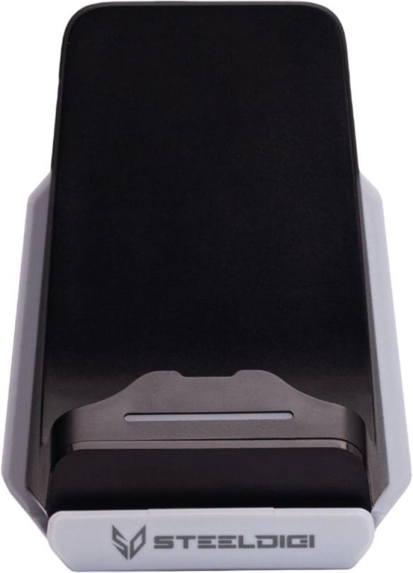 Stojan na herní ovladač Azure Hammock Nabíječka pro ovladač PS5 DualSense se závěsem na sluchátka bílá