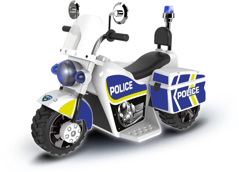 Dětská elektrická motorka EVO Policejní tříkolka na baterii