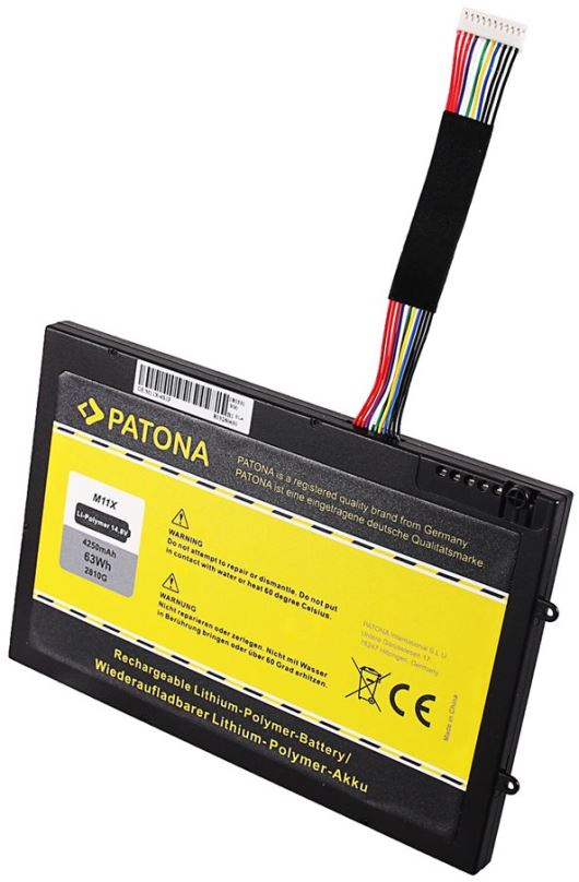 Baterie do notebooku PATONA pro DELL M11x 4250mAh Li-pol 14.8V PT6V8
