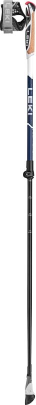 Nordic walking hůlky Leki Smart Supreme midnightblue dark metallic-darkblue-white 100 - 130 cm