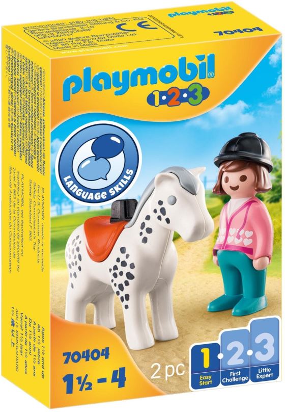 Figurky Playmobil Jezdkyně s koněm