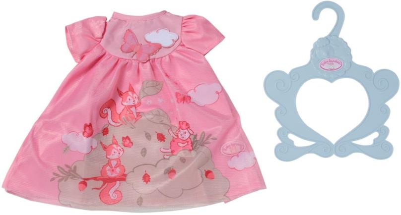 Oblečení pro panenky Baby Annabell Šatičky růžové, 43 cm