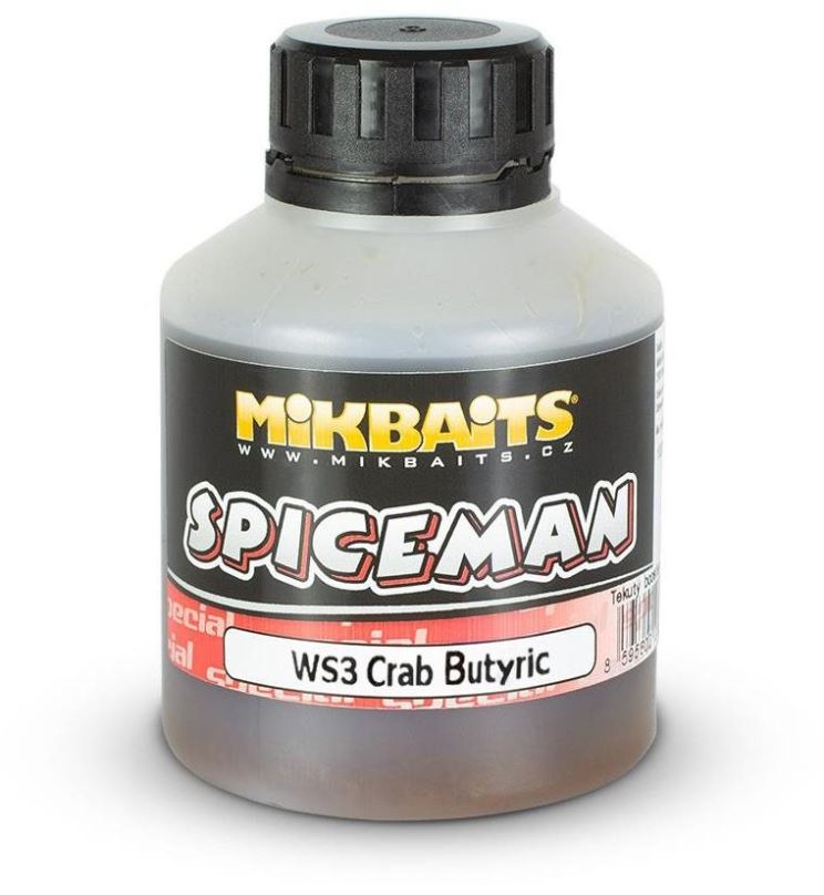 Mikbaits Booster Spiceman WS3 Crab Butyric 250ml