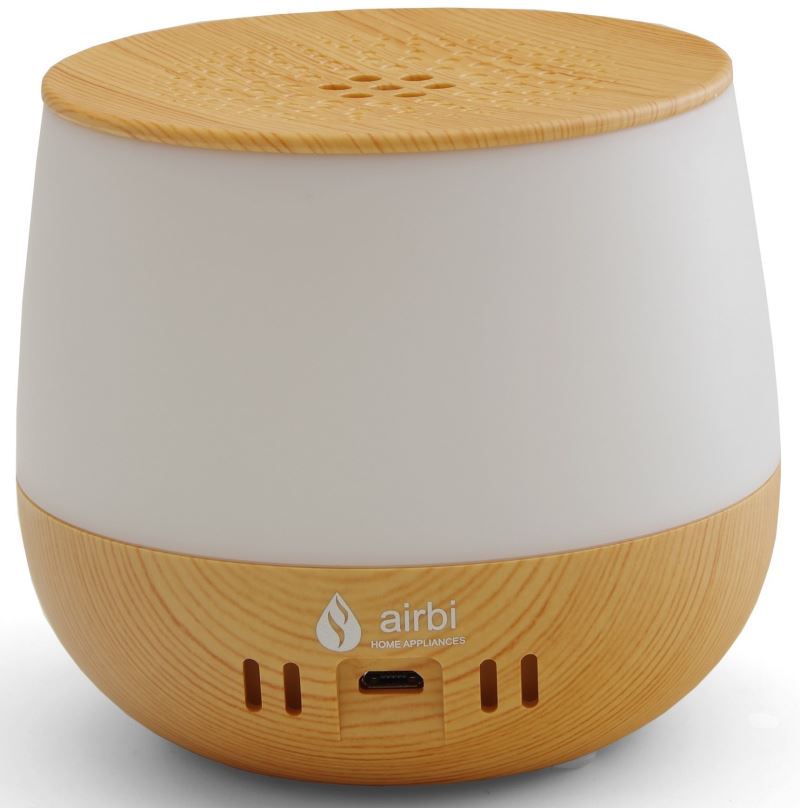 Aroma difuzér Airbi LOTUS – světlé dřevo