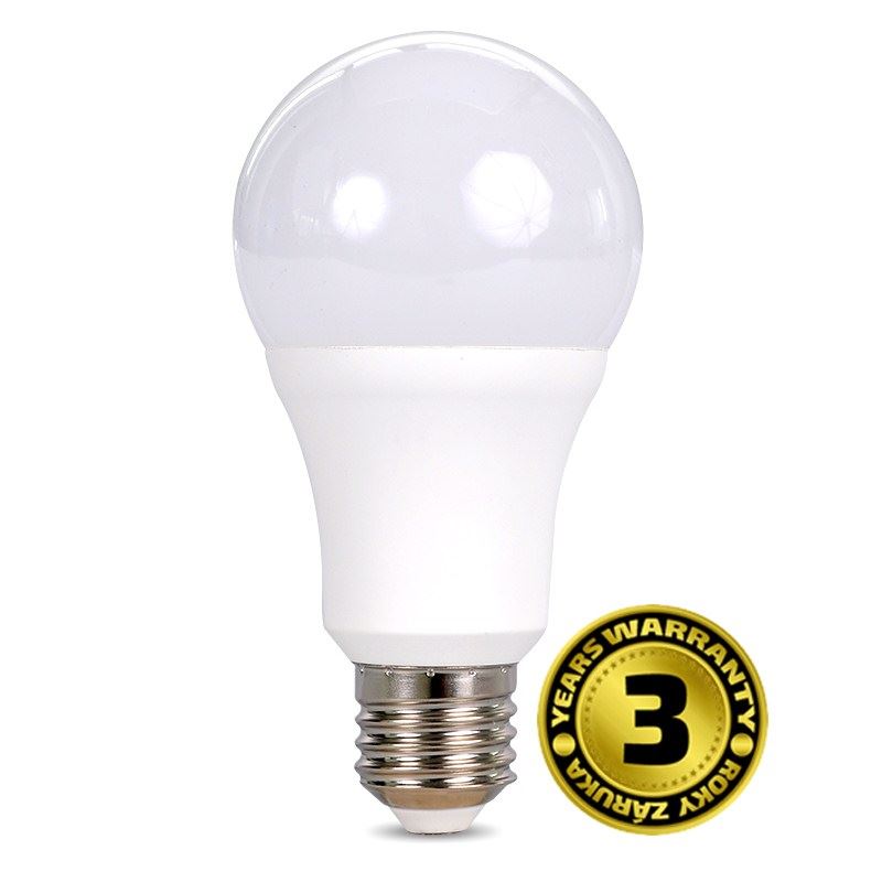 Solight LED žárovka, klasický tvar, 15W, E27, 6000K, 270°, 1220lm